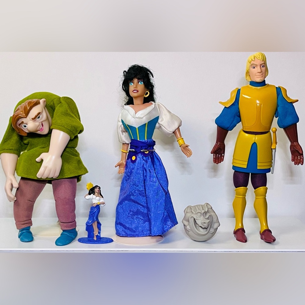 Disney The Hunchback of Notre Dame 10” Puppets